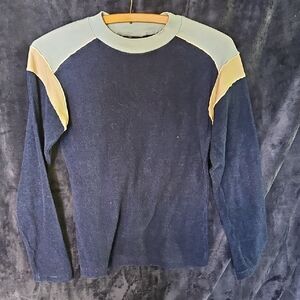 Colorblock Long Sleeve Shirt